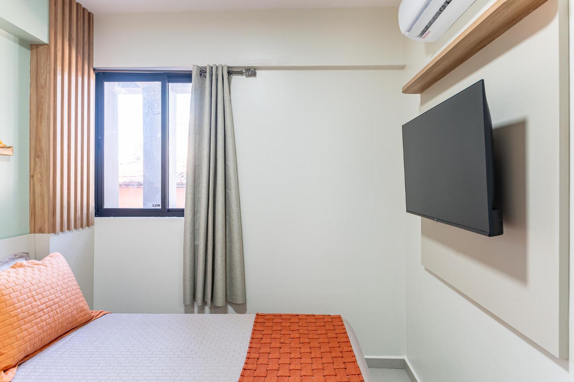 Privacidade E Conforto Apto A 50M Do Mar No Centro By Meu Flat Na Praia Pôrto das Galinhas Eksteriør bilde