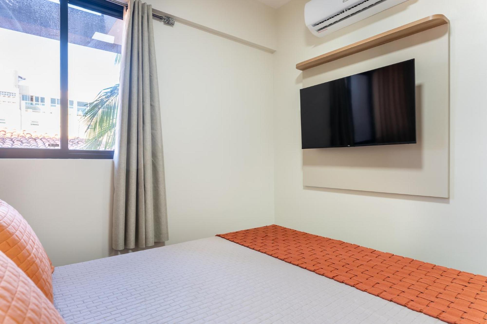 Privacidade E Conforto Apto A 50M Do Mar No Centro By Meu Flat Na Praia Pôrto das Galinhas Eksteriør bilde